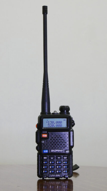 Baofeng UV-5R Two Way Radio Dual Band 144-148/420-450Mhz,  Pre-Programmed!